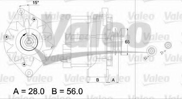 VALEO 436295 Генератор