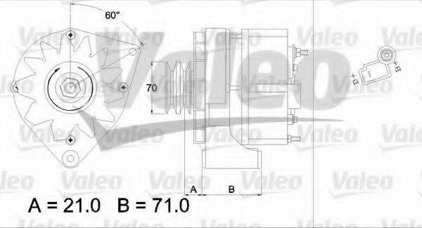 VALEO 436306 Генератор