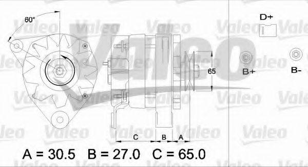 VALEO 436312 Генератор