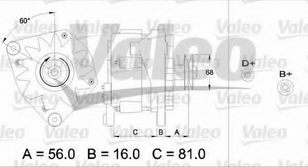 VALEO 436330 Генератор