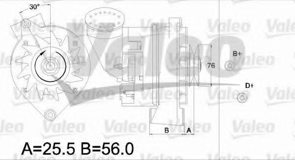 VALEO 436480 Генератор