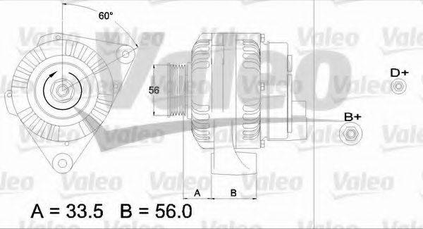 VALEO 436490 Генератор