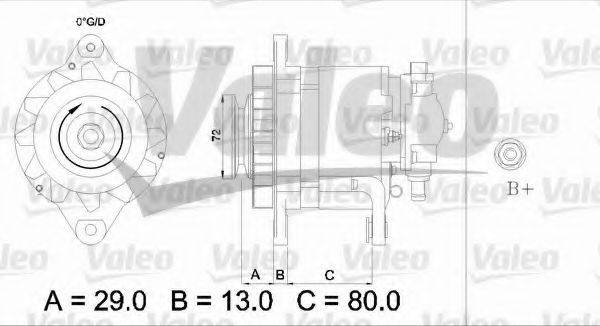 VALEO 436510 Генератор