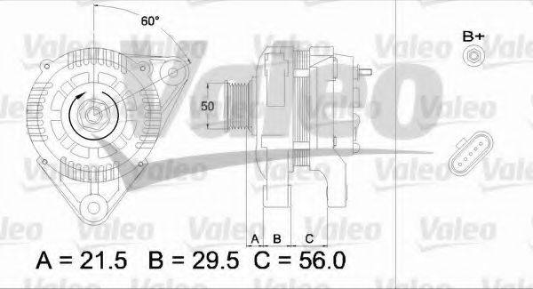 VALEO 436753 Генератор