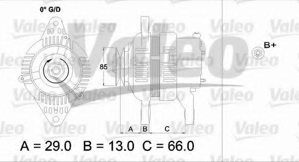 VALEO 437157 Генератор