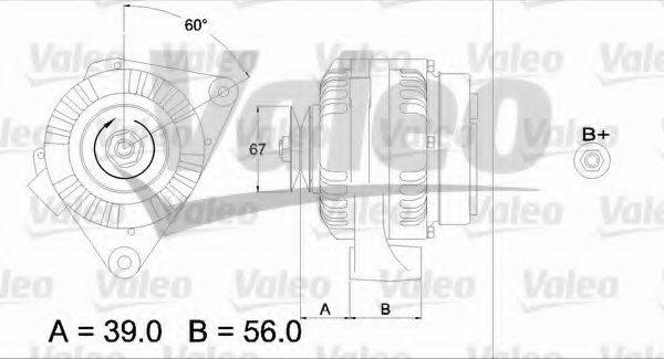 VALEO 437191 Генератор