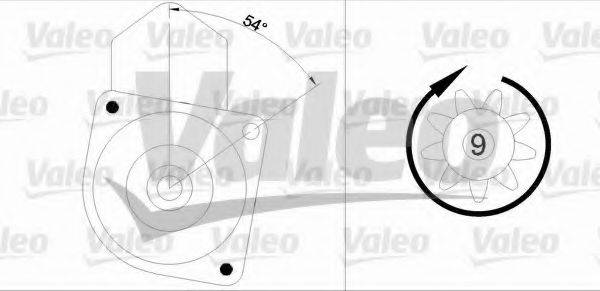 VALEO 455547 Стартер