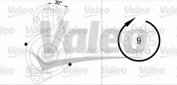 VALEO 455574 Стартер