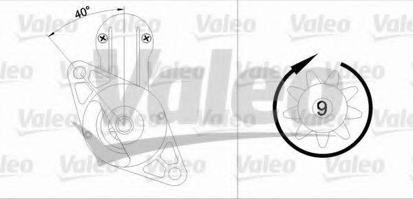 VALEO 455611 Стартер