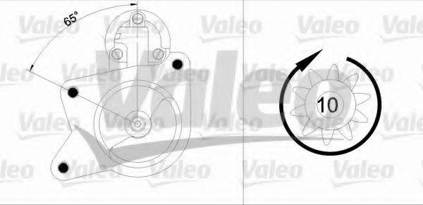 VALEO 455840 Стартер