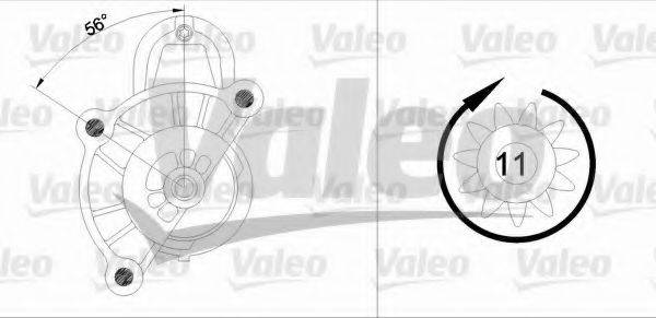 VALEO 455929 Стартер