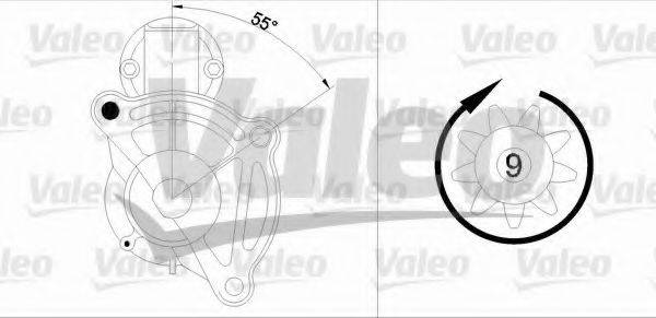 VALEO 455962 Стартер