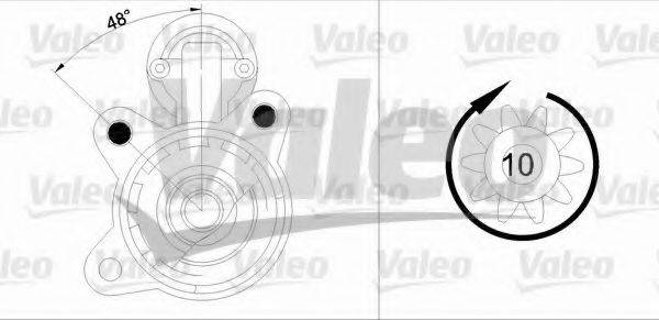 VALEO 458118 Стартер