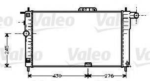 VALEO 734507 Радіатор, охолодження двигуна