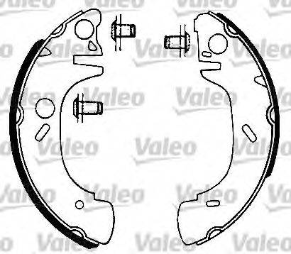 VALEO 562075 Комплект гальмівних колодок