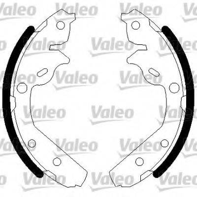 VALEO 564031 Комплект гальмівних колодок