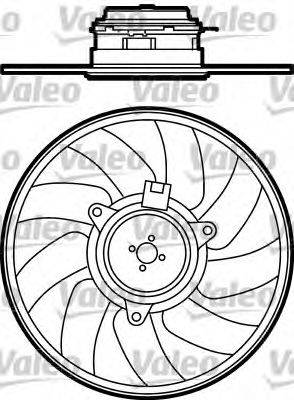 VALEO 696079 Вентилятор, охолодження двигуна