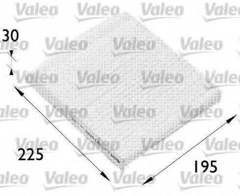 VALEO 698512 Фільтр, повітря у внутрішньому просторі