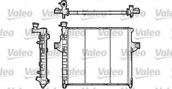 VALEO 732310 Радіатор, охолодження двигуна