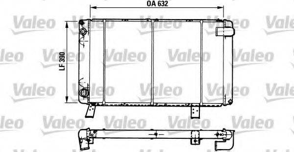 VALEO 810918 Радіатор, охолодження двигуна