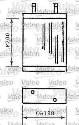 VALEO 812041 Теплообмінник, опалення салону