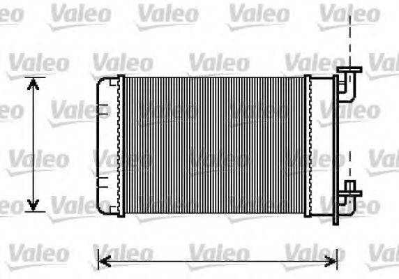 VALEO 812238 Теплообмінник, опалення салону