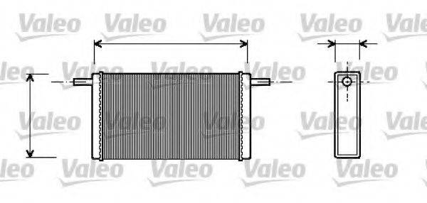 VALEO 812245 Теплообмінник, опалення салону