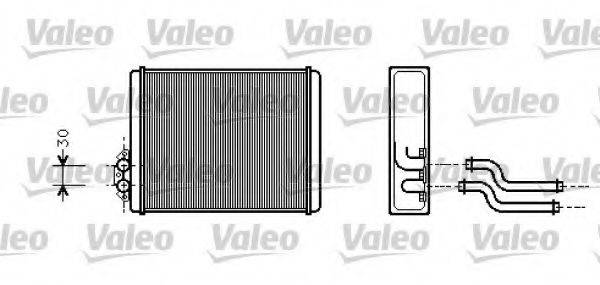 VALEO 812326 Теплообмінник, опалення салону