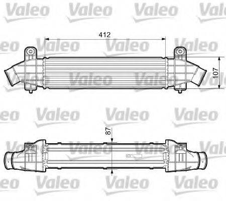 VALEO 817238 Інтеркулер