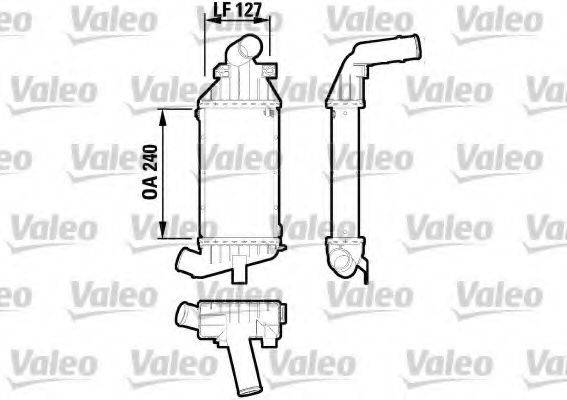 VALEO 817399 Інтеркулер