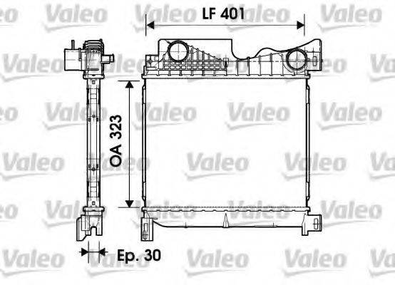 VALEO 817736 Інтеркулер