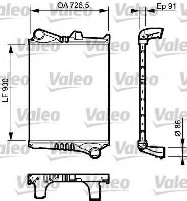 VALEO 817775 Інтеркулер