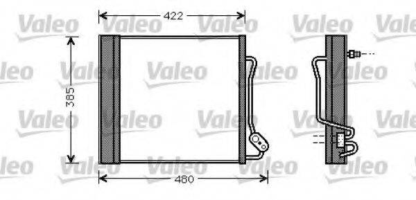 VALEO 817801 Конденсатор, кондиціонер