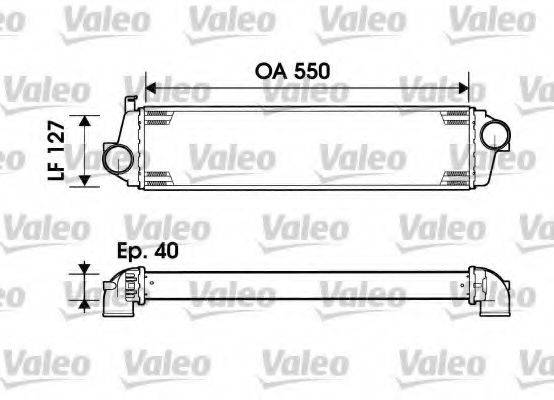 VALEO 817875 Інтеркулер