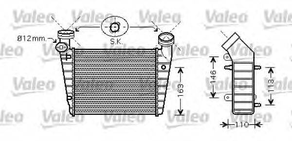 VALEO 818720 Інтеркулер