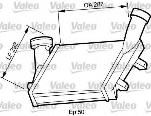 VALEO 818815 Інтеркулер