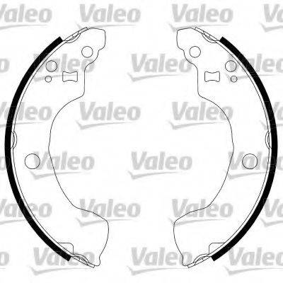 VALEO 564029 Комплект гальмівних колодок