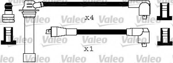 VALEO 346585 Комплект дротів запалювання