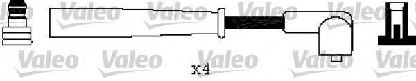 VALEO 346324 Комплект дротів запалювання