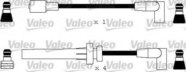 VALEO 346167 Комплект дротів запалювання