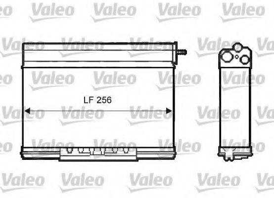 VALEO 812401 Теплообмінник, опалення салону