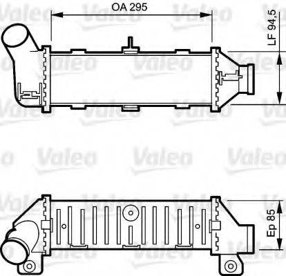 VALEO 817766 Інтеркулер