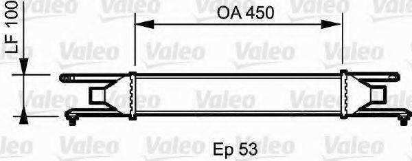 VALEO 818823 Інтеркулер