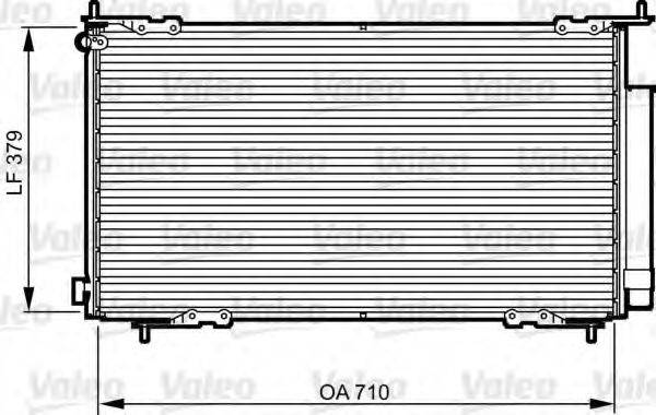 VALEO 814225 Конденсатор, кондиціонер