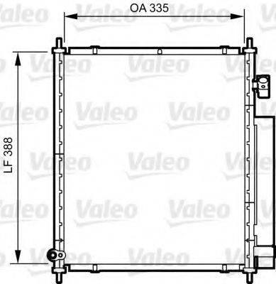 VALEO 814241 Конденсатор, кондиціонер