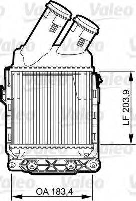 VALEO 817490 Інтеркулер