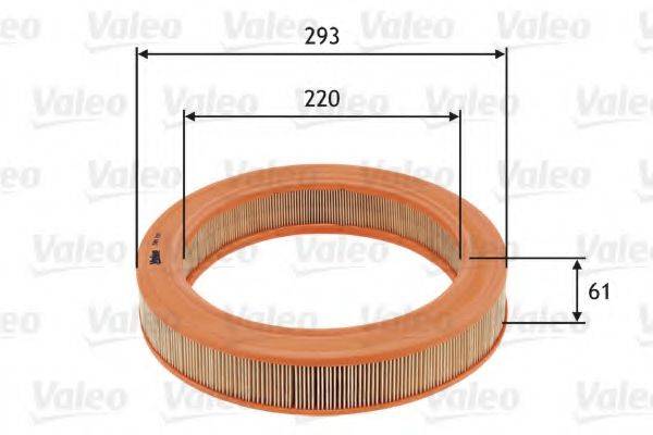 VALEO 585727 Повітряний фільтр