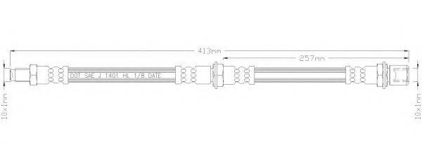 REMKAFLEX 2210 Гальмівний шланг