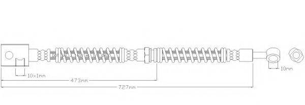 REMKAFLEX 6159 Гальмівний шланг