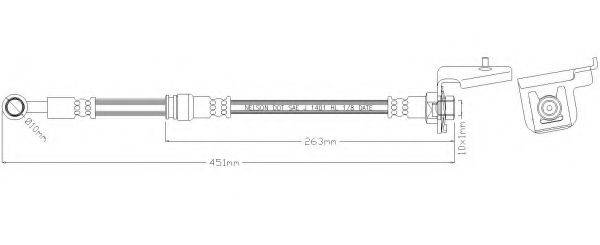 REMKAFLEX 7170 Гальмівний шланг